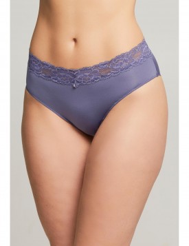 Трусы высокие Pure Plus Hipster супер-комфорт стальной